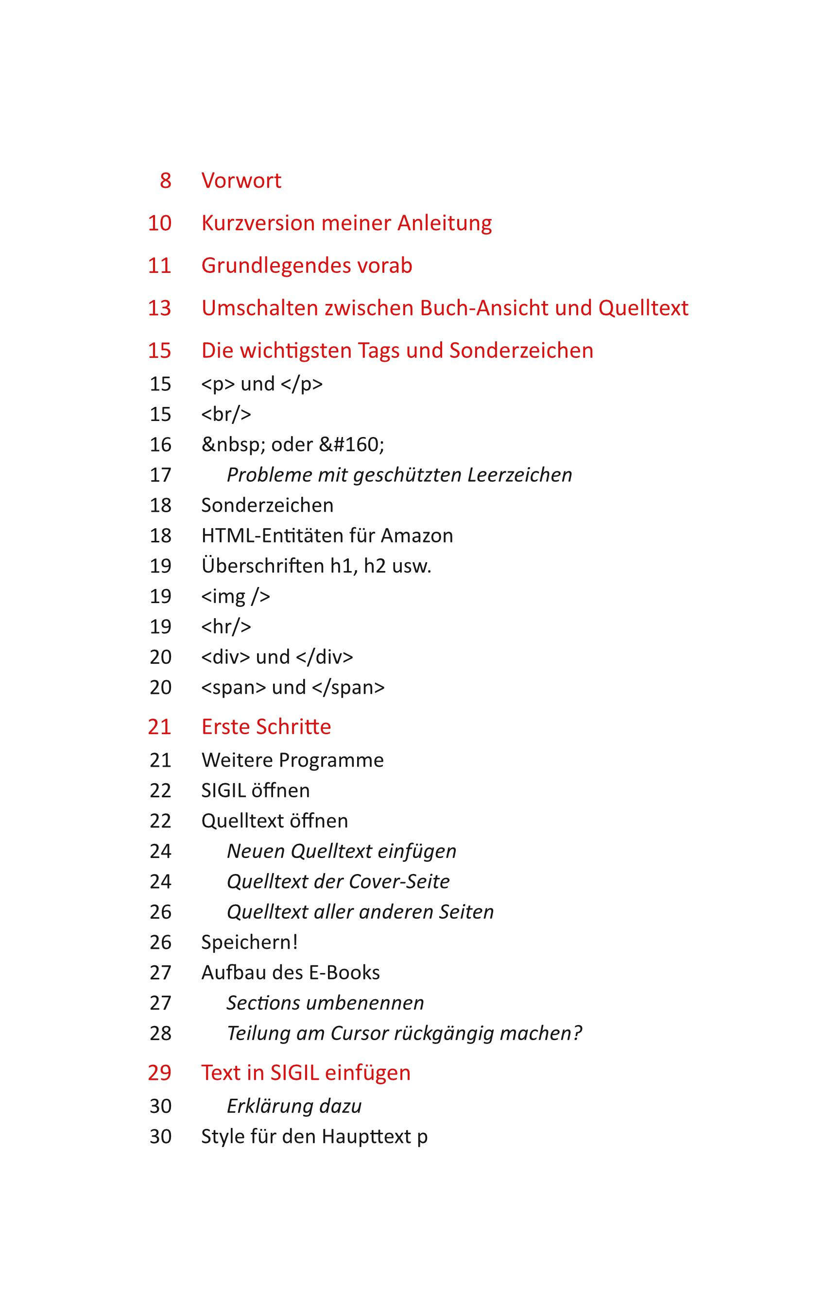 Inhaltsverzeichnis 1